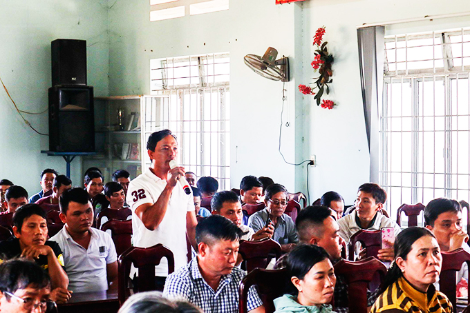 Đối thoại với người dân về hoạt động của Trạm thu phí BOT Ninh Xuân