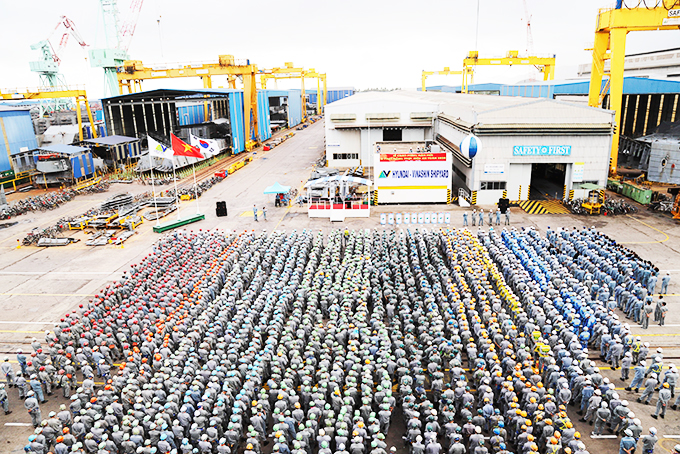 HVS đổi tên thành Công ty Trách nhiệm hữu hạn Đóng tàu Hyundai Việt Nam