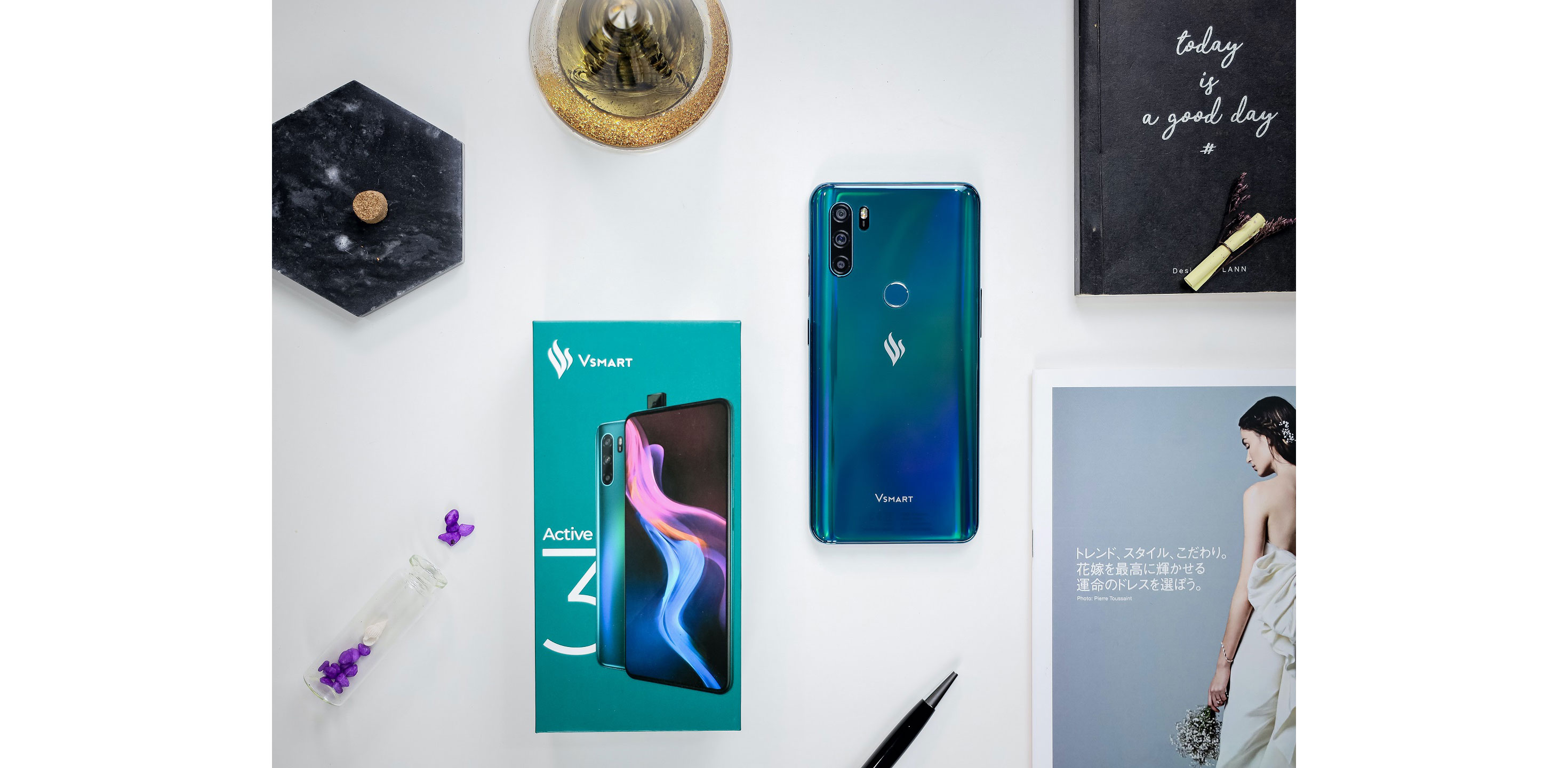 Vinsmart công bố "Bộ sưu tập đá quý" Vsmart Active 3