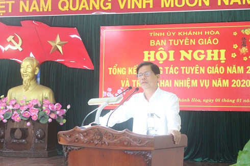 Triển khai nhiệm vụ, công tác tuyên giáo năm 2020