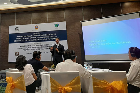 Tập huấn kỹ năng giải quyết án liên quan đến mua bán động vật hoang dã