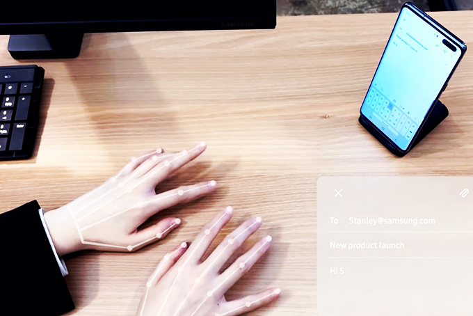 Bàn phím vô hình khiến ai cũng có thể có 'bàn tay ma thuật'