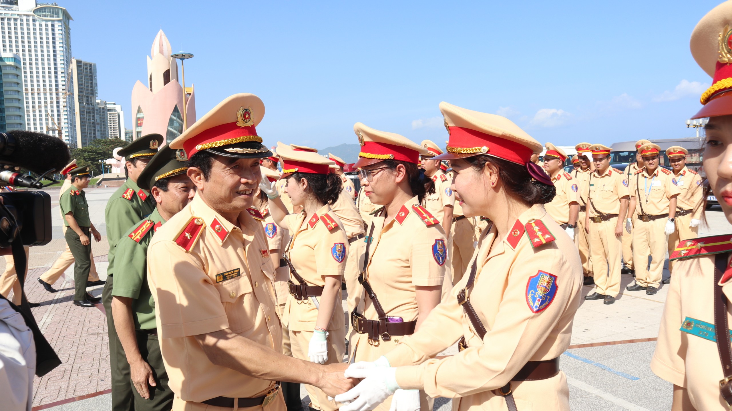 Lễ xuất quân bảo đảm trật tự an toàn giao thông hội nghị hẹp các bộ trưởng ngoại giao Asean - AMM Retreat