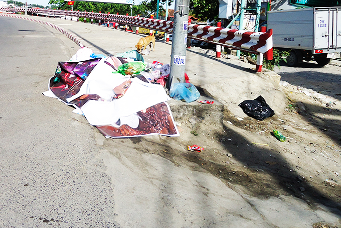 Cần có thùng thu gom rác