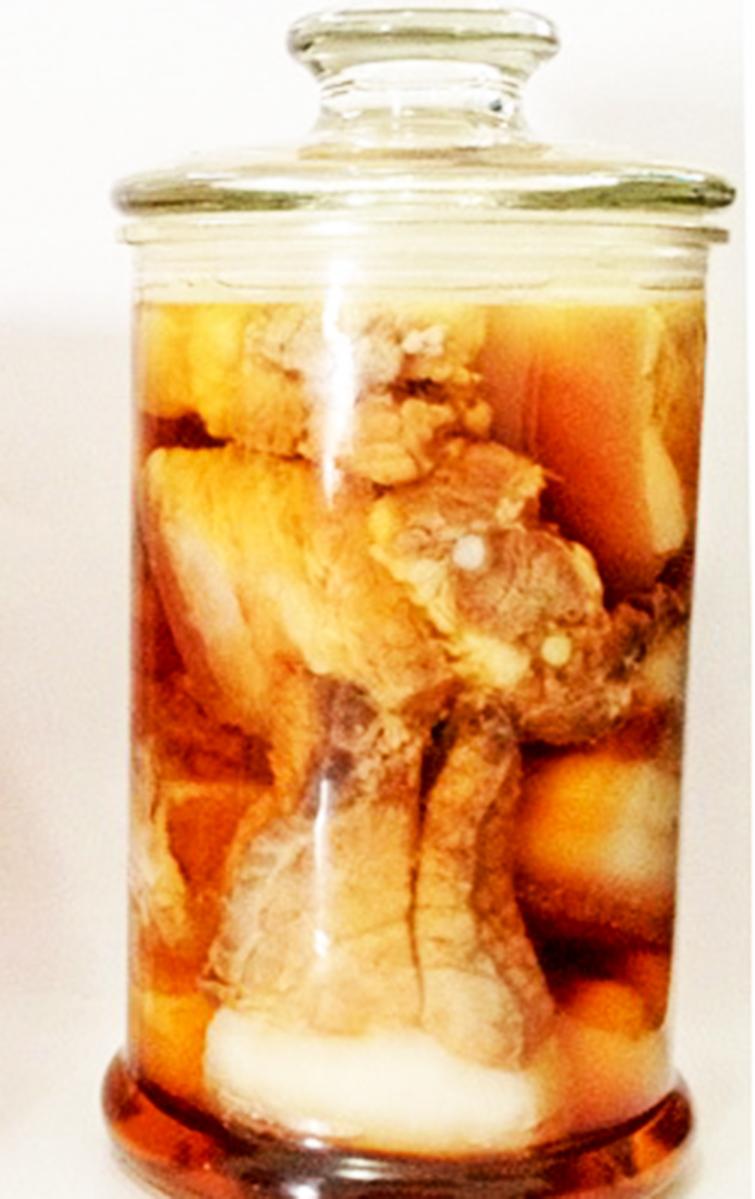 Đậm đà món thịt heo ngâm mắm