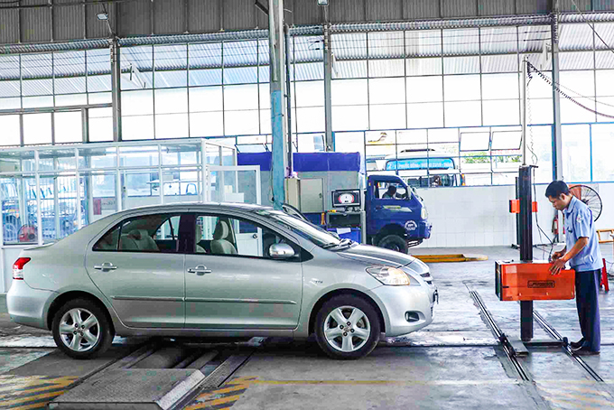 Năm 2019, thực hiện 47.670 lượt kiểm định xe cơ giới