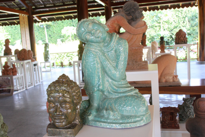 Tác phẩm điêu khắc của nghệ sĩ Đoàn Xuân Hùng