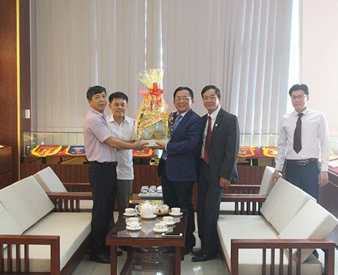 Lãnh đạo UBND tỉnh Khánh Hòa đến thăm, chúc Tết Kiểm toán Nhà nước Khu vực VIII