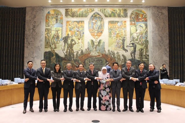 Đại diện các nước ASEAN tại Liên Hợp Quốc.