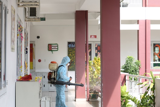 Trường học phòng chống dịch viêm phổi cấp