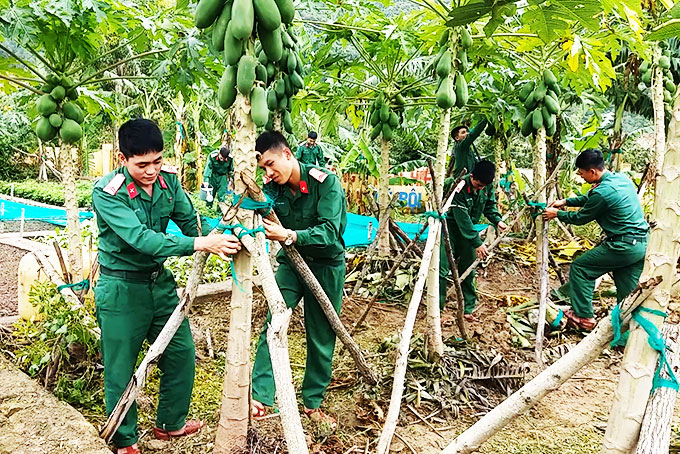 Ngành Hậu cần làm theo lời Bác