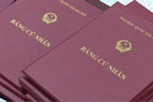 Bằng đại học vẫn xếp loại tốt nghiệp