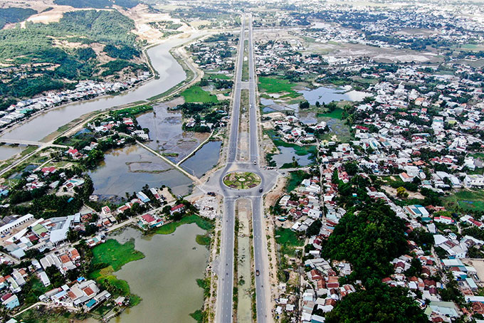 Khu dân cư phía tây TP. Nha Trang dọc theo trục đường Võ Nguyên Giáp
