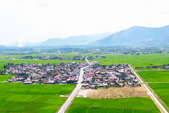 Khu vực xã Diên Bình và xã Diên Lộc. 
