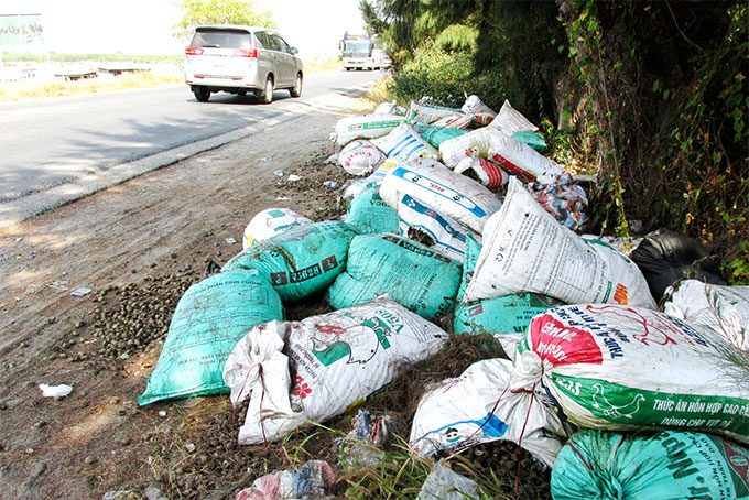 Vỏ sò, ốc, hến gây ô nhiễm không khí