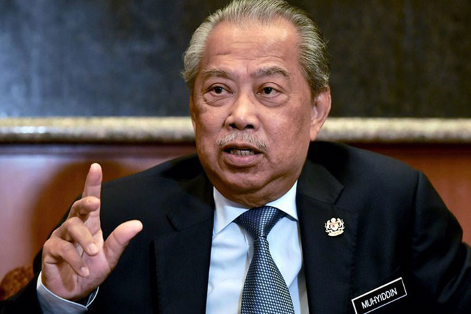 Cựu Bộ trưởng Nội vụ Muhyiddin Yassin được bổ nhiệm làm Thủ tướng Malaysia. (Ảnh: Borneo Post Online)