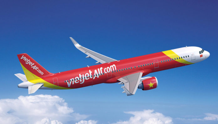  Vietjet Air là hãng hàng không có số lượng chuyến vay lớn nhất giữa Hàn Quốc và Việt Nam với tần suất 480 chuyến/tháng