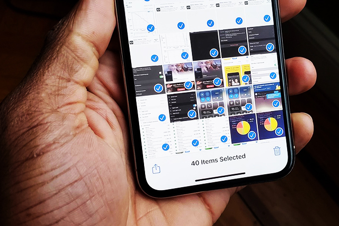Cách chọn nhanh nhiều ảnh cùng lúc trên iPhone và iPad