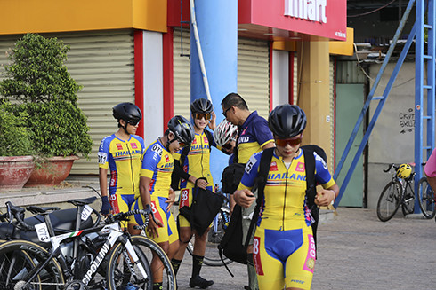 Thailand cyclists