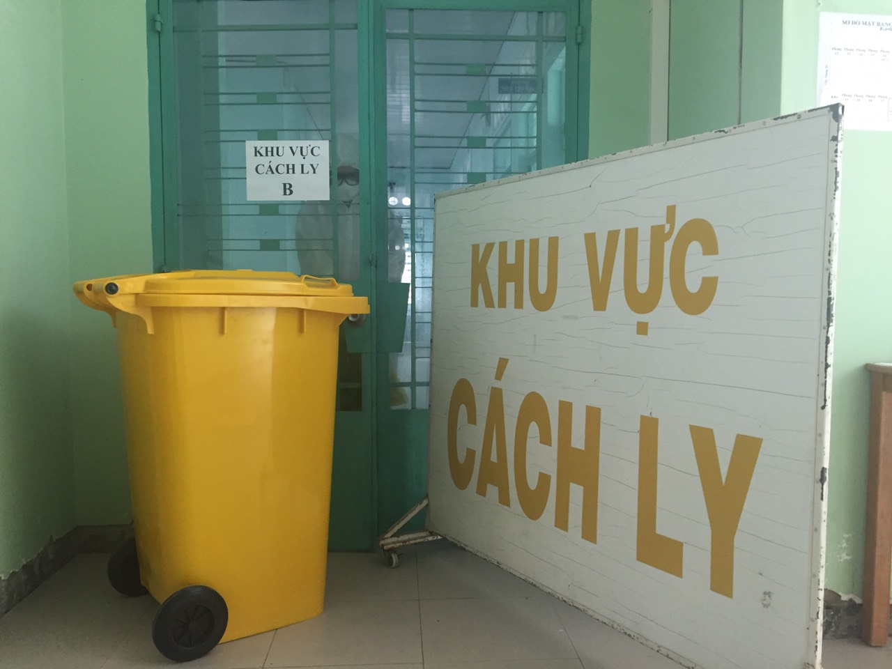 Khu vực cách ly tại Bệnh viện Bệnh nhiệt đới tỉnh Khánh Hòa