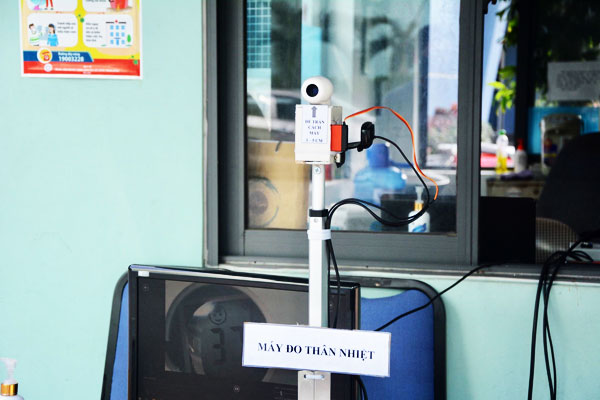 Đại học Đà Nẵng chế tạo thiết bị đo thân nhiệt từ xa