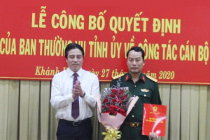 Đại tá Bùi Đại Thắng giữ chức Phó Bí thư Đảng ủy Quân sự tỉnh