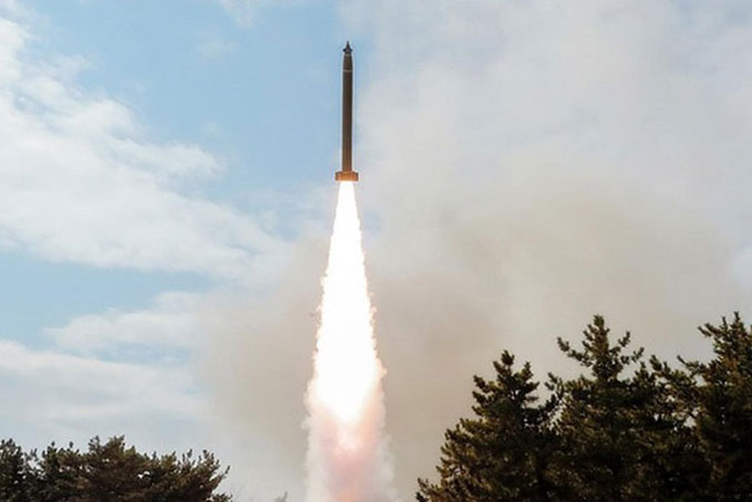 Triều Tiên phóng vật thể bay chưa xác định về phía biển