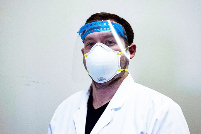 Công nghệ in 3D sản xuất 1.000 tấm bảo vệ mặt mỗi ngày