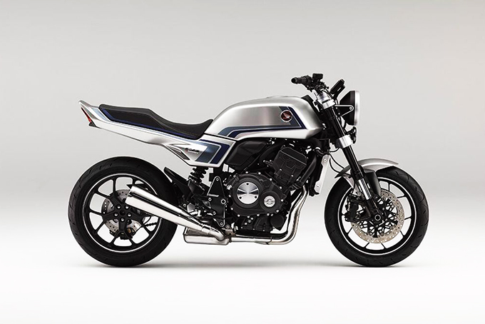 Honda CB-F &quot;tung ảnh&quot; mô phỏng với ngoại hình đậm chất cổ điển