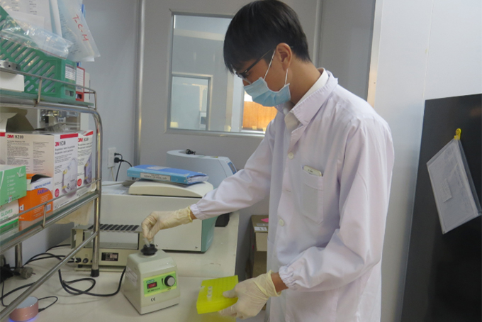 Xét nghiệm vi rút SARS-CoV -2 tại Viện Pasteur Nha Trang