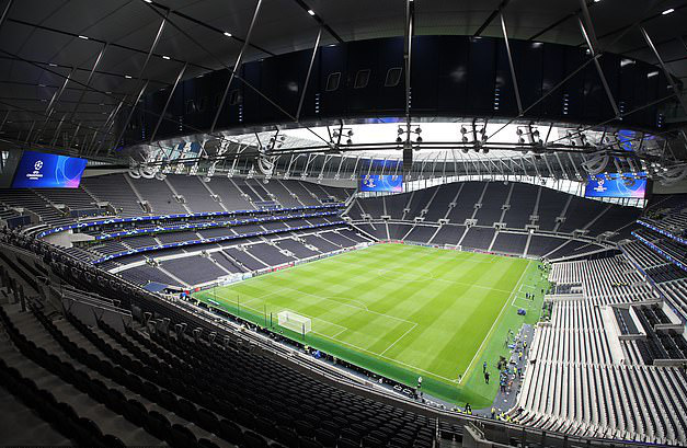 Sân Tottenham trị giá 1,1 tỉ bảng vừa được đưa vào sử dụng tháng 4-2019.