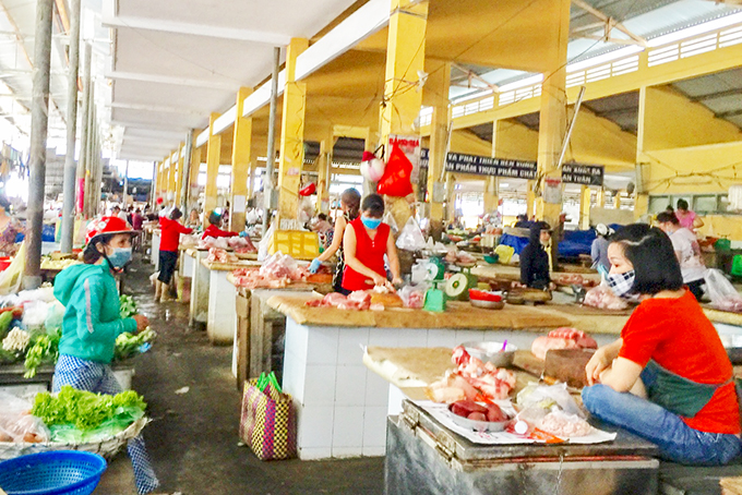 Giải quyết vướng mắc trong quản lý chợ