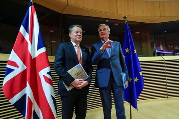 Anh và EU nối lại vòng đàm phán về thoả thuận hậu Brexit