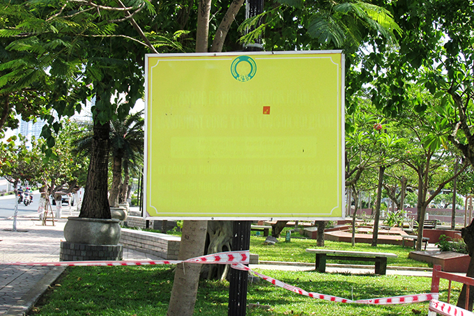 Cần thay mới bảng quy định