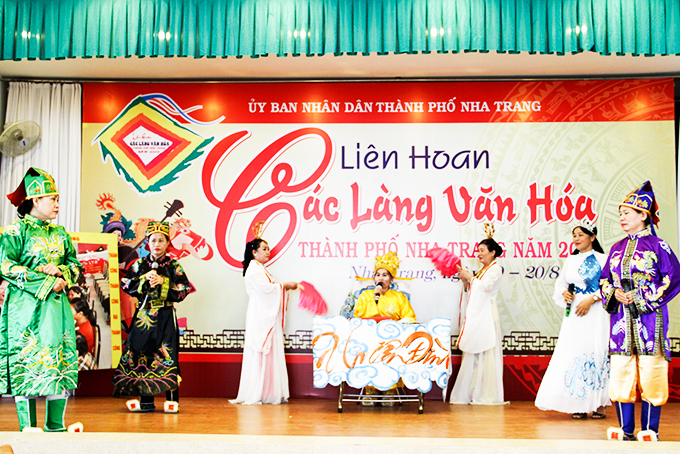 A festival for cultural villages in Nha Trang 