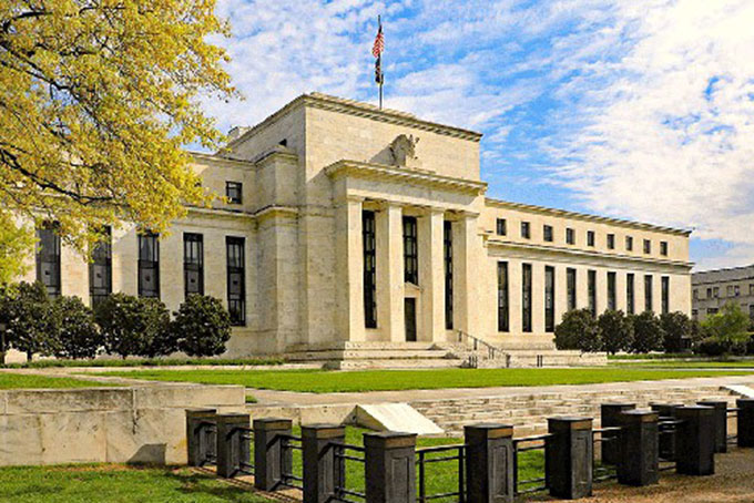Trụ sở Ngân hàng Dự trữ Liên bang Mỹ (FED) ở Washington D.C. (Ảnh: KT)