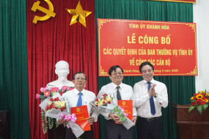 Ông Trần Ngọc Thanh giữ chức Trưởng ban Dân vận Tỉnh ủy Khánh Hòa