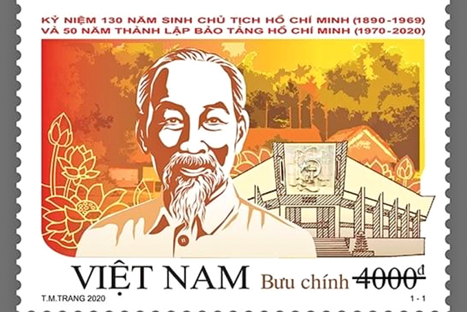 Tem kỷ niệm ngày sinh Chủ tịch Hồ Chí Minh