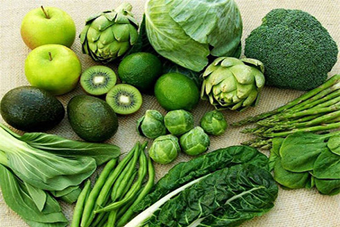 Rau xanh là thực phẩm giúp  "giải nhiệt " cho cơ thể.