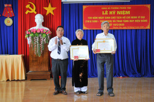Phường Phước Tân tổ chức lễ kỷ niệm 130 năm Ngày sinh Chủ tịch Hồ Chí Minh