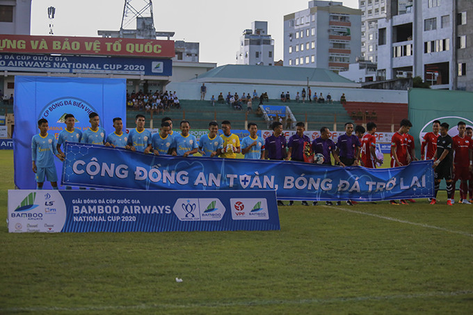 Thông điệp của Ban tổ chức giải cho ngày trở lại của bóng đá Việt Nam.