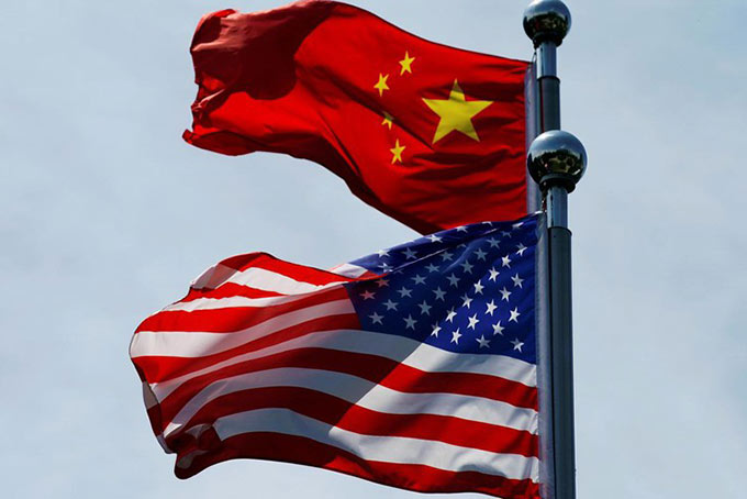 Mỹ và Trung Quốc tranh cãi nảy lửa về vấn đề Hong Kong. Ảnh: Reuters