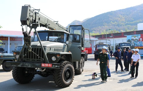 Nghiệm thu sau sửa chữa ô tô, trạm nguồn điện tại Nhà máy Z753