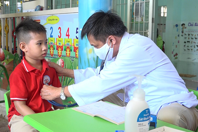 Health examination for children