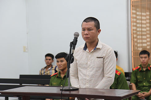 Bị cáo Nguyễn Xuân Giang.