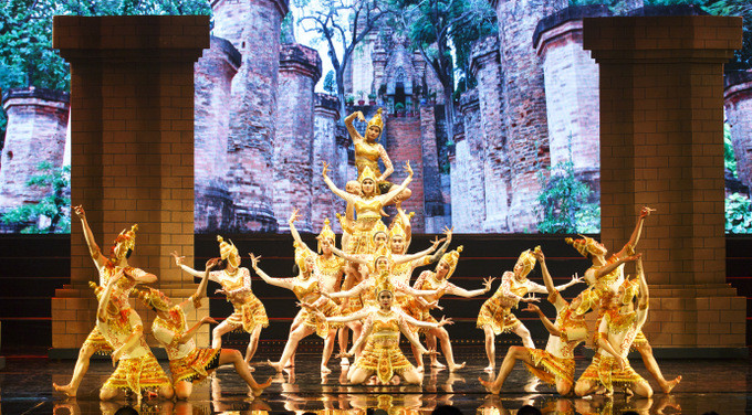 Múa Chăm - Huyền thoại Ponagar- tiết mục mang đậm bản sắc văn hóa Nha Trang - Khánh Hòa