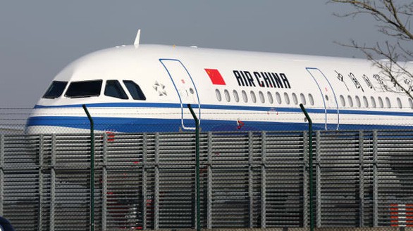 Một chiếc máy bay A320 của Hãng hàng không Air China của Trung Quốc. Ảnh: Getty.