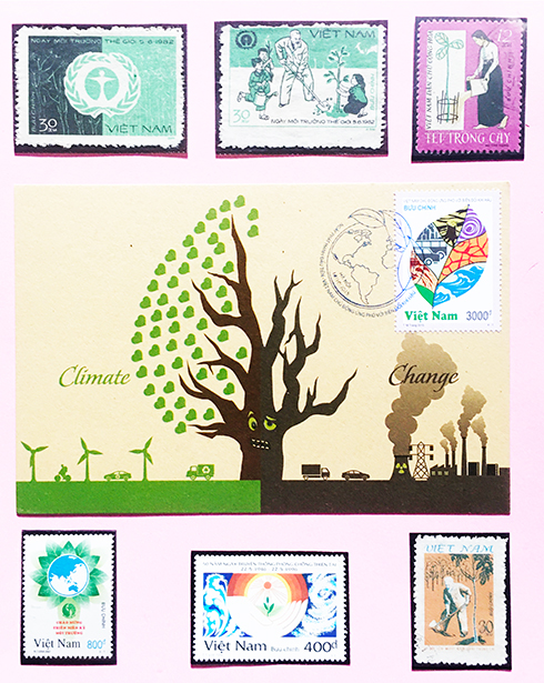 Tem kỷ niệm ngày Môi trường thế giới 5-6