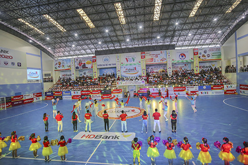 Opening ceremony of HDBank National Futsal Championship 2020 final round