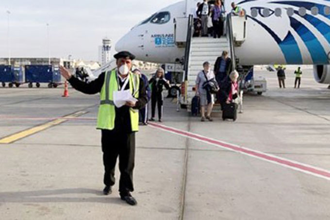 Ai Cập mở lại tất cả các sân bay vào ngày 1/7. (Ảnh: Reuters)